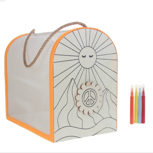 Creatology, Sunshine Color Your Own Bug Catcher Kit, 1 Pc Wooden, 4 Markers - Picture 3 of 6